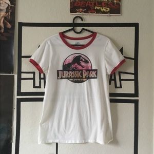 Jurassic Park Ringer Tee